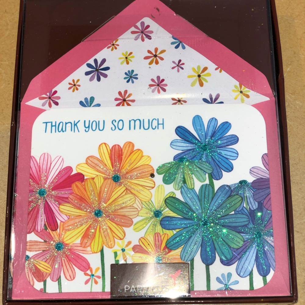 12 thank you cards